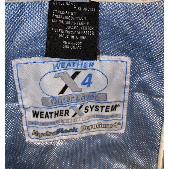 Obermeyer Alt3 Ski Jacket Women Large Blue Hydroblock Fusion Weather X4 Full-Zip - Picture 14 of 16